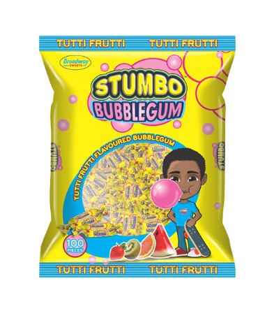 Stumbo Tutti Frutti Flavoured Bubblegum
